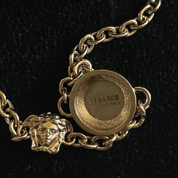 SOLD Authentic Versace gold coin bracelet - Picture 5 of 6